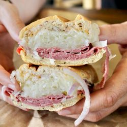 The Great Outdoors Sub Shop - Reuben on Rye