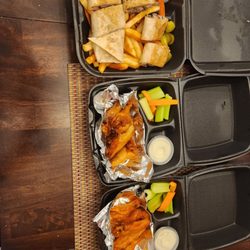 Arabella Grill - Honey Hot Wings, Buffalo Wings and beef shwarma Arabia style