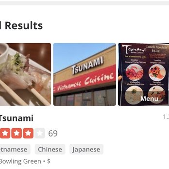 Tsunami - Nice 69 review, but I love this place. - Vietnamese Near Me - Bowling Green, Kentucky Tsunami - Nice 69 review, but I love this place. - Vietnamese Near Me - Bowling Green, Kentucky