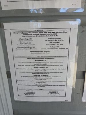 Menu photo 2 The Firehouse Restaurant Florence, OR Menu photo 2 The Firehouse Restaurant Florence, OR