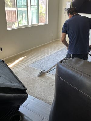 Special Offer - Our current special offer includes a steam deep clean for ANY three rooms for only $120.00. Additionally, we are offering a free deodorizer with this deal to ensure that your carpets not only look clean but also smell fresh. Trust us to deliver top-notch results and bring new life to your carpets. Contact us today to schedule your appointment!
