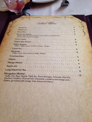 Menu photo 3 Park View Tavern Linden, NJ