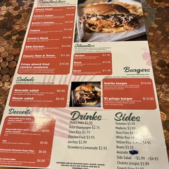 Sofrito 787 - a menu for a restaurant - Puerto Rican Near Me - New Windsor, New York