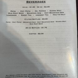 Fort - Menu