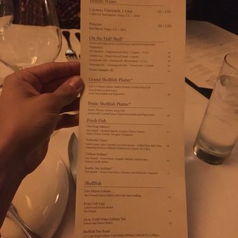 801 Chophouse - Seasonal menu- lots of fish and seafood options - Steakhouses Near Me - Clayton, Missouri