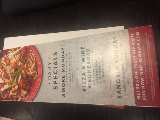 Menu photo 4 Carrabba's Italian Grill Baton Rouge, LA Menu photo 4 Carrabba's Italian Grill Baton Rouge, LA