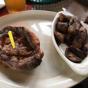 The Brass Rail - Ribeye and roasted potatoes - American Near Me - O'Fallon, Missouri The Brass Rail - Ribeye and roasted potatoes - American Near Me - O'Fallon, Missouri