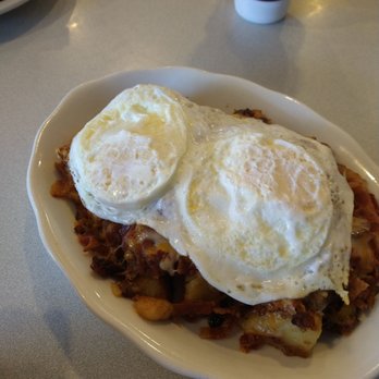 Sammy J's - Sammy's home fries + two eggs over - Breakfast & Brunch Near Me - Salem, New Hampshire