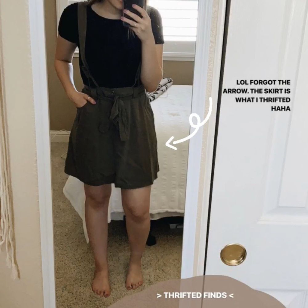 Threads Clothing Exchange - This overall type of skirt is literally so flattering! - Thrift Stores Near Me - Roseville, California