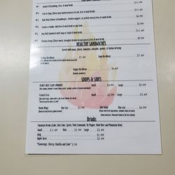 The Great Steak Grill - Menu side 2