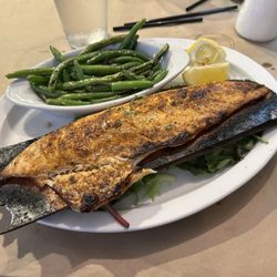 The Little Bar Restaurant  - Planked whitefish.