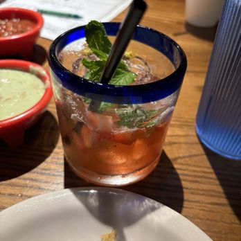 Jimmy Changas - Strawberry Mojito - Mexican Near Me - League City, Texas Jimmy Changas - Strawberry Mojito - Mexican Near Me - League City, Texas