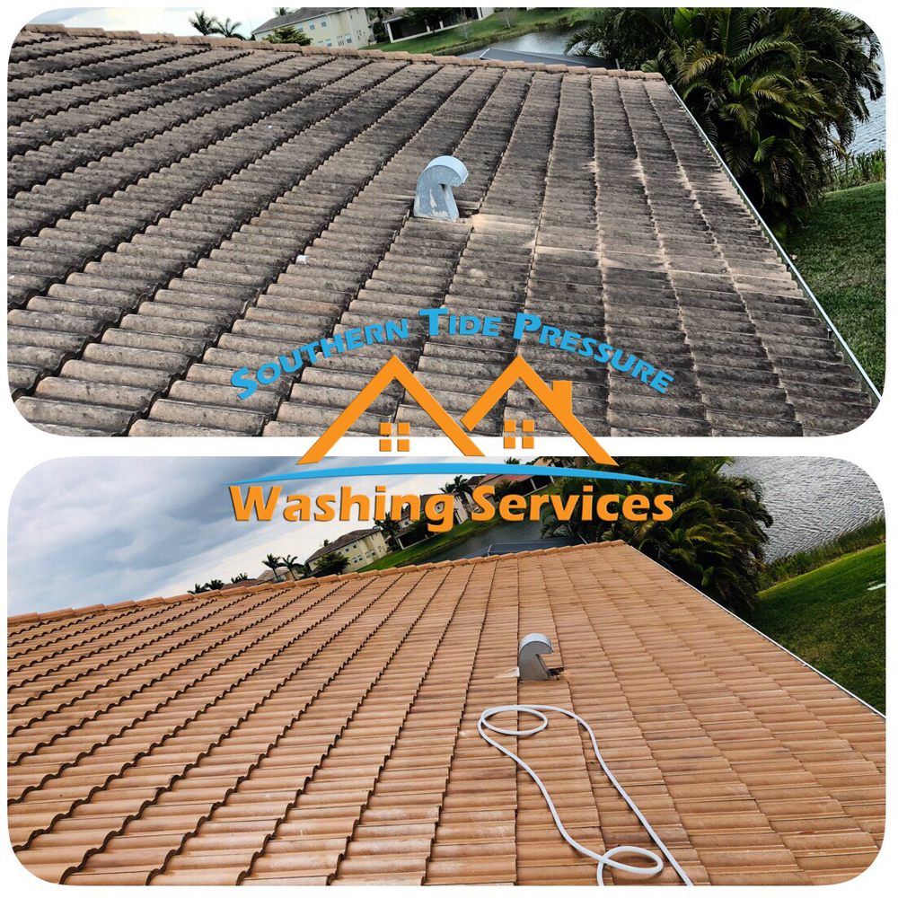 Slide of Southern Tide Pressure Washing Services