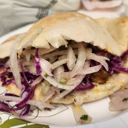 Naf Naf Grill - Chicken shawarma pita