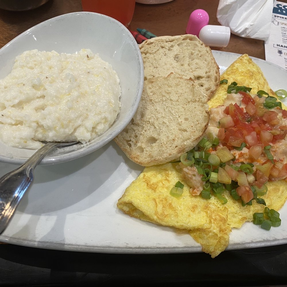 Another Broken Egg Cafe - Lobster & Brie Omelette - American Near Me - Baton Rouge, Louisiana Another Broken Egg Cafe - Lobster & Brie Omelette - American Near Me - Baton Rouge, Louisiana