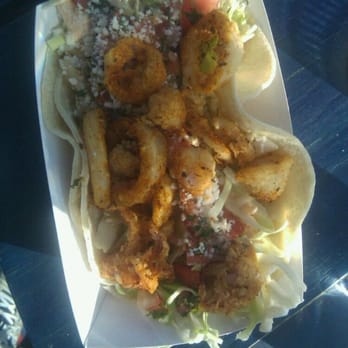 Burger Holic - Calamari taco - Food Trucks Near Me