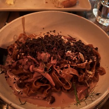 Bouche - Fresh Porcini Tagliatelle - French Near Me - San Francisco, California Bouche - Fresh Porcini Tagliatelle - French Near Me - San Francisco, California