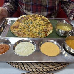 Paneer Onion Uthappam Paneer Onion Uthappam