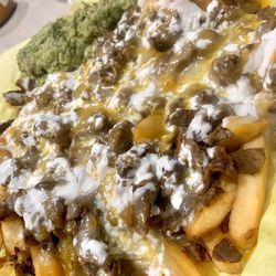 El Flamin Taco - Los Feliz - Carne asada fries with EXTRA MEAT YAAAA