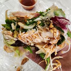 Spring roll chicken spicy