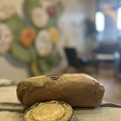 Rise Up Bakery - Veggie sub + potato salad