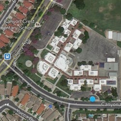 Canyon Crest Elementary School - Birds eye view