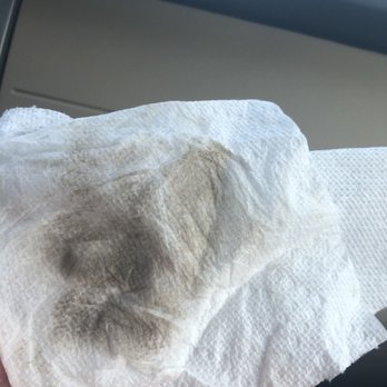Midas - This is what I wiped off after they were made to clean off my steering wheel. - Tires Near Me - St. Louis, Missouri