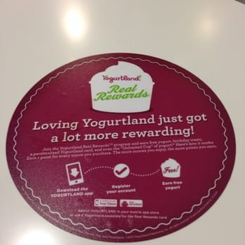 Yogurtland - Rewards program - Ice Cream & Frozen Yogurt Near Me - Manhattan Beach, California Yogurtland - Rewards program - Ice Cream & Frozen Yogurt Near Me - Manhattan Beach, California