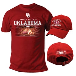 Bedlam Zone - 2013 NEW - There is Only 1 Oklahoma Tee & Hat
