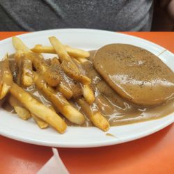 Ruben's Restaurant - Hot hamburger
