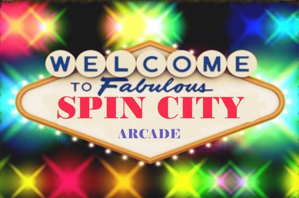 Wizualizacja kasyna Spin city z grami i bonusami