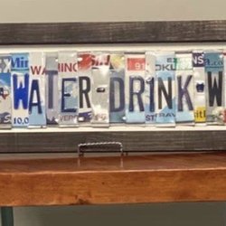The Craft Nook - License plate sign