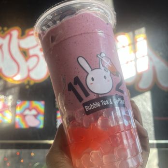 1102 Bubble Tea & Coffee - Berry Smoothie - Bubble Tea Near Me - Flower Mound, Texas