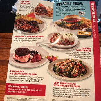 Glory Days Grill - Middle of current specials menu. - American Near Me - Ranson, West Virginia Glory Days Grill - Middle of current specials menu. - American Near Me - Ranson, West Virginia
