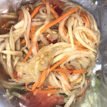 Noodle Express - Spicy Papaya salad had just the right amount of spice - Thai Near Me - Fresno, California Noodle Express - Spicy Papaya salad had just the right amount of spice - Thai Near Me - Fresno, California