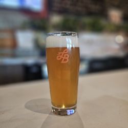 Littleton Brewing Company - Vanilla Coffee Blonde collab w/ Los Dos Potrillos, Corvis Coffee beans...Balanced, Light, & Phenomenal!