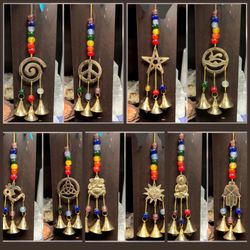 Abundance Crystal Essentials - Witch Bells hand made in India.