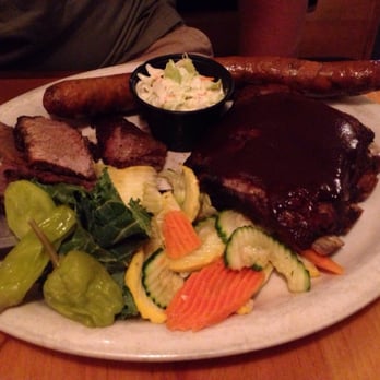 Moab Brewery - Texas BBQ Combo plate - American Near Me - Moab, Utah