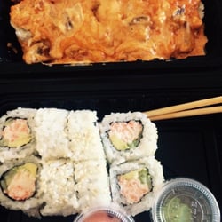 Taste Of Asia - Volcano and California roll- delivery. This place is AWESOME!!!!