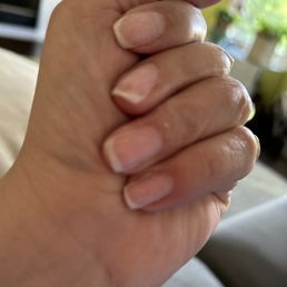 At least my nails were filed. ‍