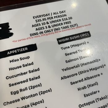 Umi Sushi - Menu - Sushi Bars Near Me - Colorado Springs, Colorado Umi Sushi - Menu - Sushi Bars Near Me - Colorado Springs, Colorado