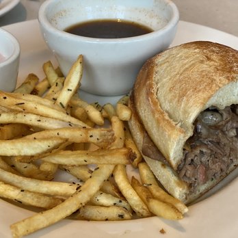 Café Bistro at Nordstrom - Prime rib dip sandwich - New American Near Me - Irvine, California