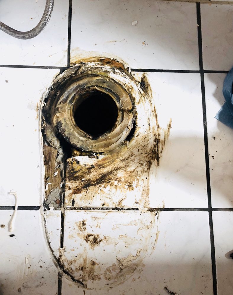 Slide of OC Drain Service