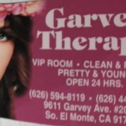 Exterior photo of Garvey Therapy Massage - South El Monte, California Exterior photo of Garvey Therapy Massage - South El Monte, California