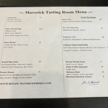 Maverick Distilling - Menu - Distilleries Near Me - San Antonio, Texas