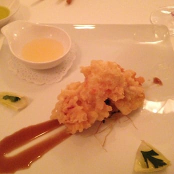 Don Alfonso 1890 - First dish of the traditional tasting menu. Deep fried lobster. Side vinegar is good to go with it. - Italian Near Me - Sant'Agata dei due Golfi, NA Don Alfonso 1890 - First dish of the traditional tasting menu. Deep fried lobster. Side vinegar is good to go with it. - Italian Near Me - Sant'Agata dei due Golfi, NA