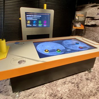 Moonshot Museum - Interactive screen about the moon - Children's Museums Near Me - Pittsburgh, Pennsylvania