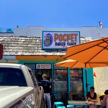 Pocket Burger Shack - Outside - Burgers Near Me - Sunset Beach, California Pocket Burger Shack - Outside - Burgers Near Me - Sunset Beach, California