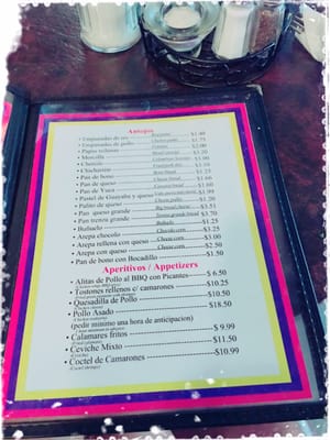 Menu photo 7 Los Antojos Restaurant Miami, FL