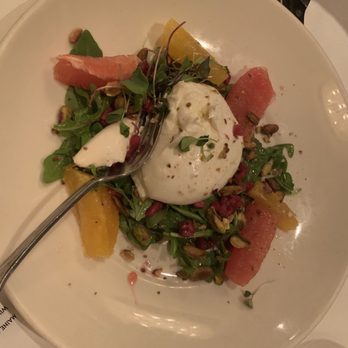 Morton's The Steakhouse - SEASONAL BURRATA SALAD - Steakhouses Near Me - Northbrook, Illinois Morton's The Steakhouse - SEASONAL BURRATA SALAD - Steakhouses Near Me - Northbrook, Illinois